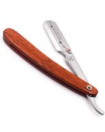 Parker SRRW Barber Shavette Razor - Stainless Steel & Rosewood