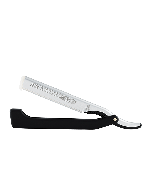 Dovo Shavette Aluminium Top with Black Plastic Handle
