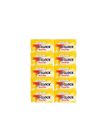 Gillette 7 O'Clock (50 Pack) Yellow Sharp DE Razor Blades