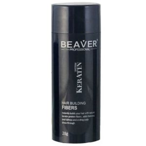 Beaver Hair Building Fibers Black 28g