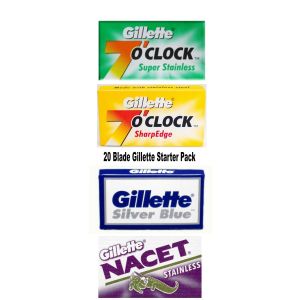 Gillette 20 Razor Blade Starter Pack