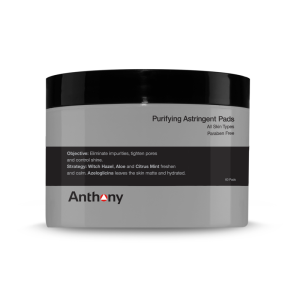 Anthony Logistics Astringent Toner Pads (60 Pack)