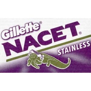 Gillette NACET (5 Pack) DE Razor Blades