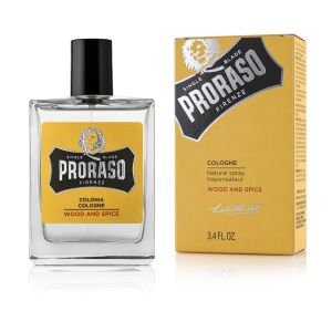 Proraso Eau de Cologne Wood & Spice 100ml, Men's cologne, Proraso Ireland