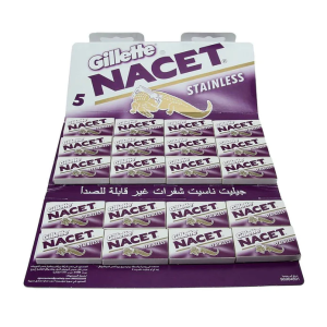 Gillette NACET (100 Pack) DE Razor Blades