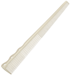 YS Park 254 Barber Comb - White