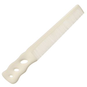YS Park 201 Barber Comb - White