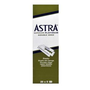Astra Superior Platinum (100 Pack) DE Razor Blades