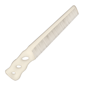 YS Park 205 Barber Comb - White