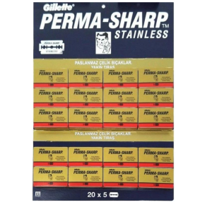 Perma Sharp Super (100 Pack) DE Razor Blades