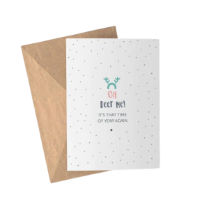 Christmas Card - Deer Me