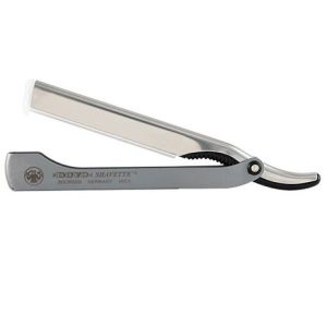 Dovo Shavette Matt Stainless Steel Handle