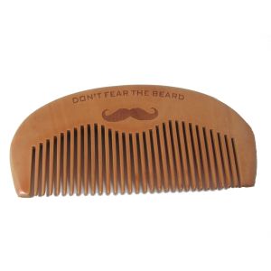 Beard Comb (Wooden) "Don't Fear The Beard"