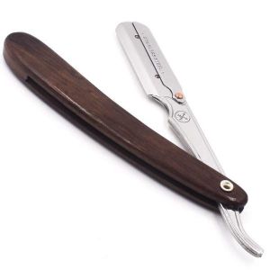 Parker SRDW Barber Shavette Razor - Rosewood