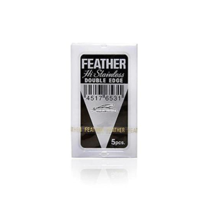 Feather Hi Stainless Double Edge Blade (5 Pack)