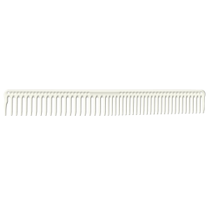 JRL Long Round Tooth Cutting Comb 9" - White