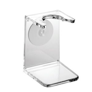 Mühle Shaving Brush Holder - Crystal (with Adhesive Tape)