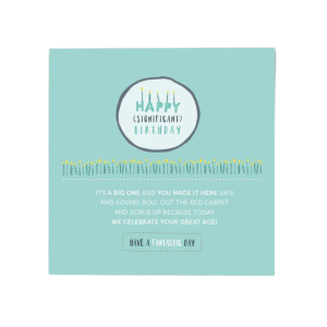 Birthday Card - Happy Significant Birthday 