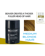 BEAVER Hair Building Fibers - Medium Blonde 12g