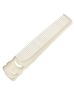 YS Park 213 Barber Comb - White
