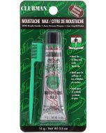 Clubman Pinaud Moustache Wax - Brown 14g