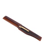 Beard & Moustache Folding Comb - Wood Effect
