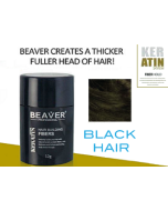 BEAVER Hair Building Fibers - Black 12g