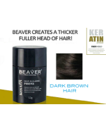 BEAVER Hair Building Fibers - Dark Brown 12g