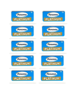 Personna Platinum Double Edge Blades - 100 Pack